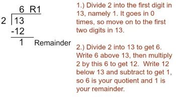 13 Divided By 2 How To Divide 13 By 2 13 2 13 Divided By 2 How To Divide 13 By 2 13 2