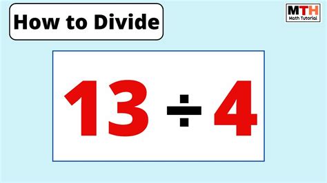13 Divided By 2