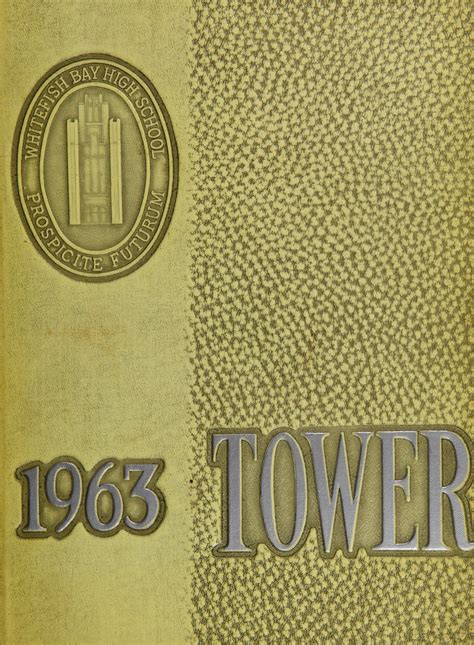 1963 Yearbook From Whitefish Bay High School From Whitefish Bay