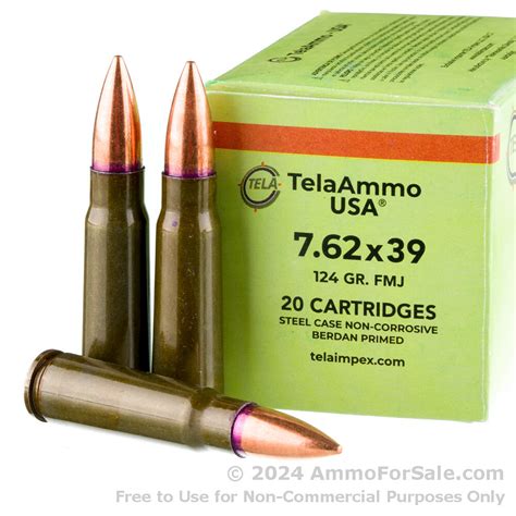 20 Rounds Of Discount 124Gr Fmj 7 62X39 Ammo For Sale By Tela Impex 20 Rounds Of Discount 124Gr Fmj 7 62X39 Ammo For Sale By Tela Impex