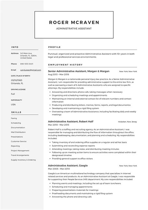 22 Administrative Assistant Resume Examples Guide For 2026 22 Administrative Assistant Resume Examples Guide For 2026