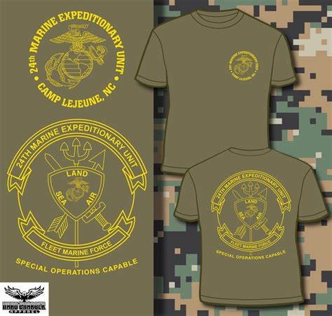 24Th Marine Expeditionary Unit 24Th Meu Hood Hard Charger Apparel 24Th Marine Expeditionary Unit 24Th Meu Hood Hard Charger Apparel