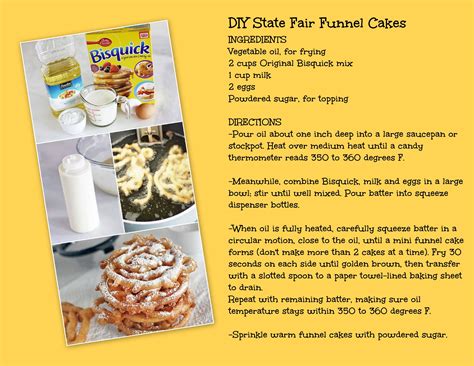 3 Ingredient Bisquick Funnel Cake Recipe 3 Ingredient Bisquick Funnel Cake Recipe