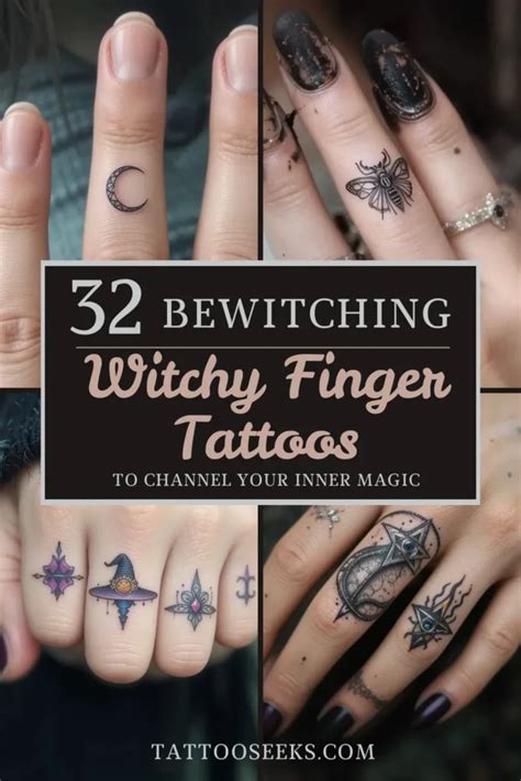 32 Enchanting Witchy Finger Tattoos For A Magical Look 32 Enchanting Witchy Finger Tattoos For A Magical Look