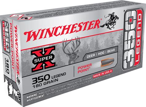 350 Legend Hunting Cartridge Winchester Ammunition 350 Legend Hunting Cartridge Winchester Ammunition