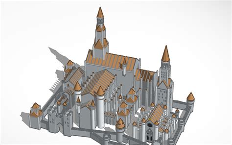 3D Design Castle Tinkercad