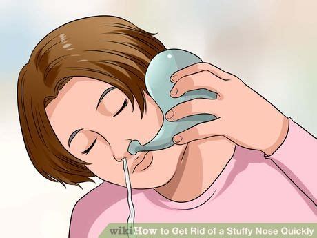 4 Ways To Clear A Stuffy Nose Wikihow