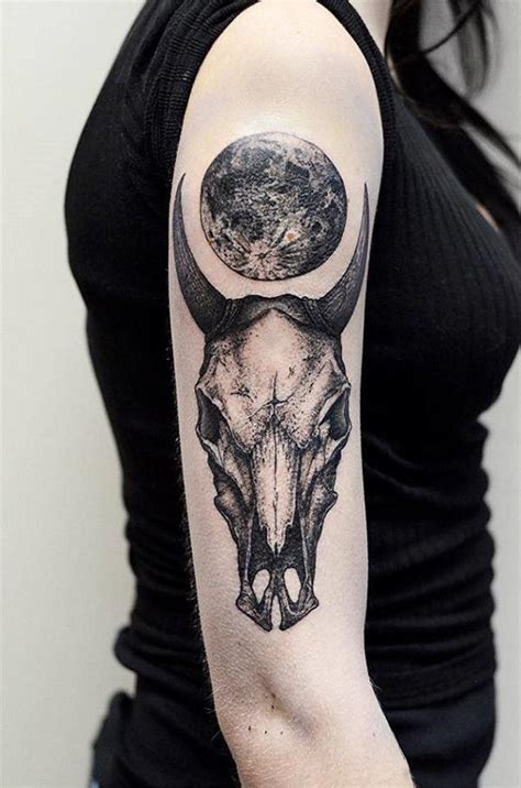 50 Meaningful Bull Skull Tattoo Designs Art And Design 50 Meaningful Bull Skull Tattoo Designs Art And Design
