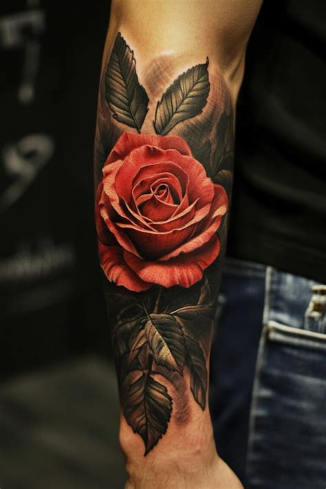 55 Incredible Rose Tattoos Every Man Should See Refined Aesthetique