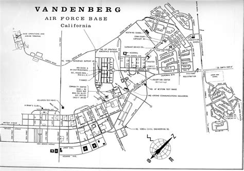 6 Vandenberg Air Force Base Map 6 Vandenberg Air Force Base Map