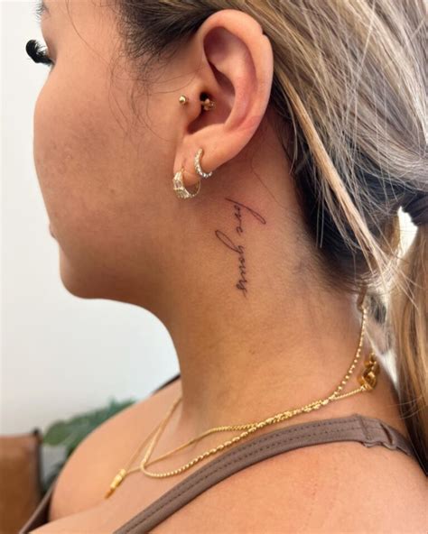 70 Coolest Word Neck Tattoos For Female 2025 Updated 70 Coolest Word Neck Tattoos For Female 2025 Updated