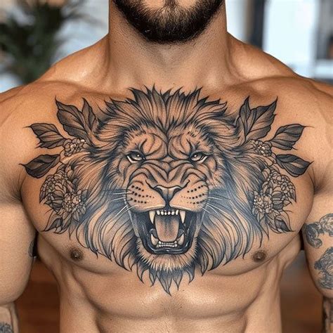 73 Awesome Lion Chest Tattoo Designs For Men Lion Chest Tattoo Lion 73 Awesome Lion Chest Tattoo Designs For Men Lion Chest Tattoo Lion