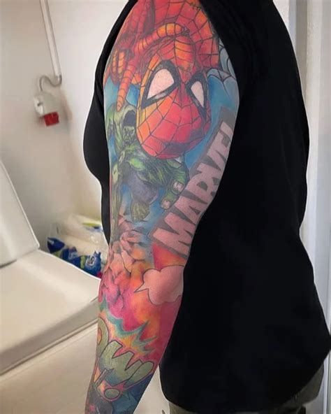74 Spiderman Tattoo Designs To Unleash Your Inner Superhero