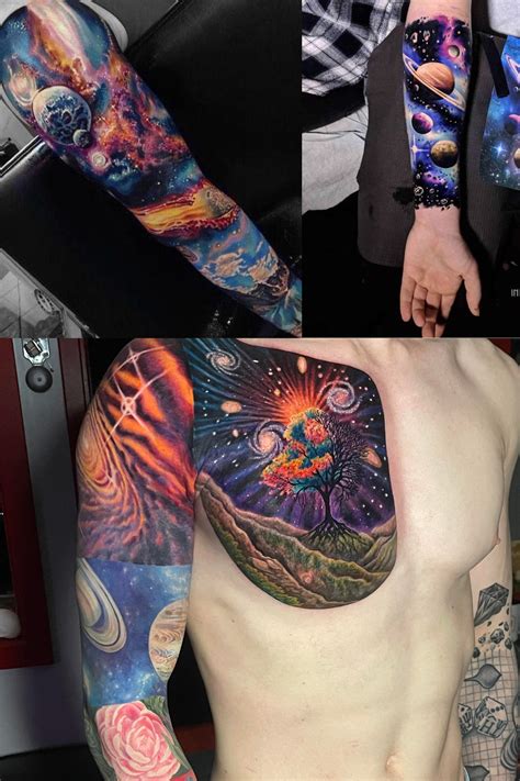 75 Universe Tattoo Designs For Men 75 Universe Tattoo Designs For Men
