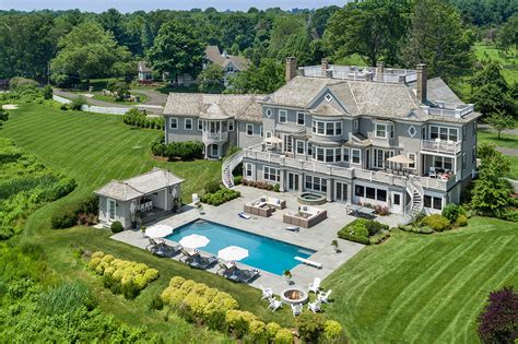 A Magnificent Waterfront Mansion In Westport Ct Seeks 14M Cottages Gardens A Magnificent Waterfront Mansion In Westport Ct Seeks 14M Cottages Gardens