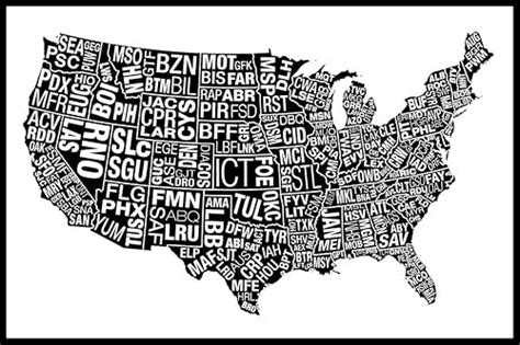 Aeropuertos Laminados De Estados Unidos C Digo De Abreviatura Blanco Aeropuertos Laminados De Estados Unidos C Digo De Abreviatura Blanco