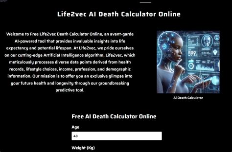 Ai Death Calculator Life2vec | Predicts Your Death With More Than 75%  Accuracy As Per Research