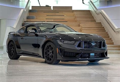 All Black Mustang