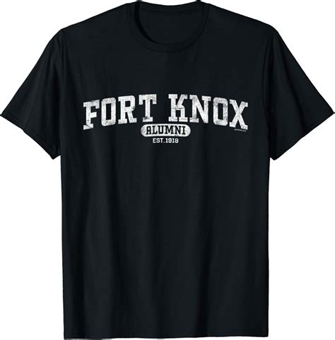 Amazon Com Fort Knox Us Military Base Kentucky Ky Ft Knox Veteran T Shirt Clothing Shoes Jewelry