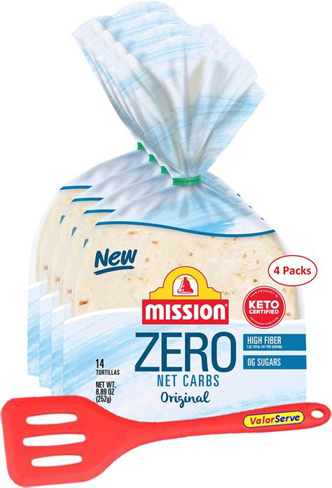 Amazon Com Mission Zero Net Carb Original Flour Tortillas 0G Net