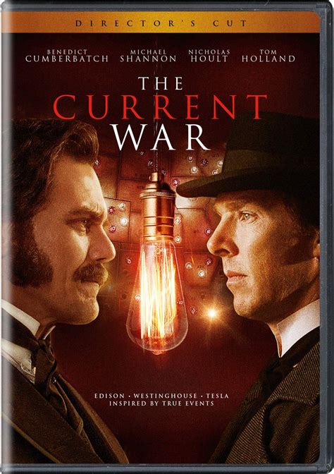 Amazon Com The Current War Director S Cut Dvd Benedict Cumberbatch Michael Shannon Katherine Waterston Tom Holland Tuppence Middleton Matthew Macfadyen Tom Fisher Nicholas Hoult Timur Bekmambetov Basil Iwanyk Alfonso Gomez Rejon Movies