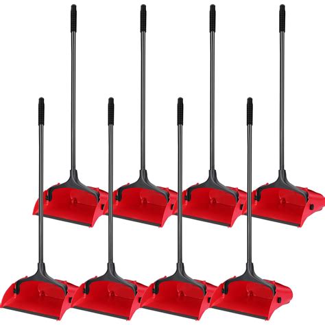 Amazon Com Weewooday 8 Pieces Commercial Lobby Dustpan Plastic Upright Amazon Com Weewooday 8 Pieces Commercial Lobby Dustpan Plastic Upright