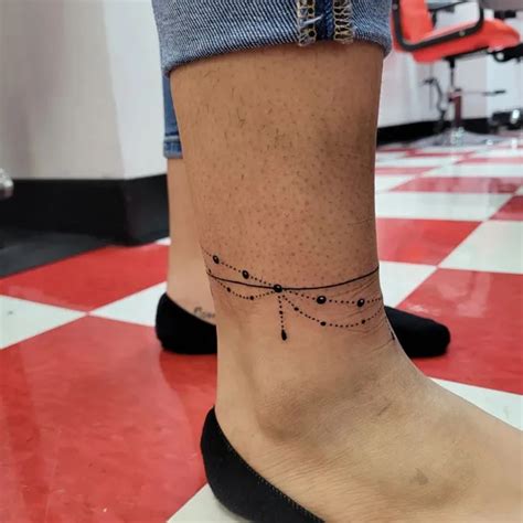 Ankle Bracelet Tattoo Designs Ankle Bracelet Tattoo Designs