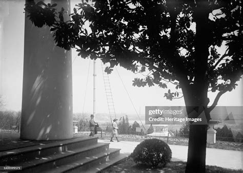 Arlington Mansion Columns 1917 Former Home Of Confederate Army Arlington Mansion Columns 1917 Former Home Of Confederate Army