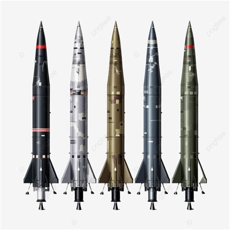 Atacms In Realistic Style Ballistic Missile Military Rocket Colorful