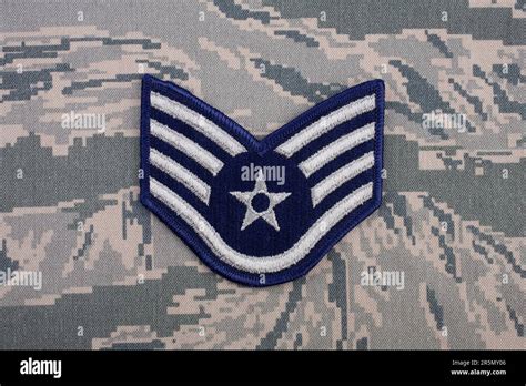 August 31 2020 Us Air Force Staff Sergeant Rank Patch On Digital