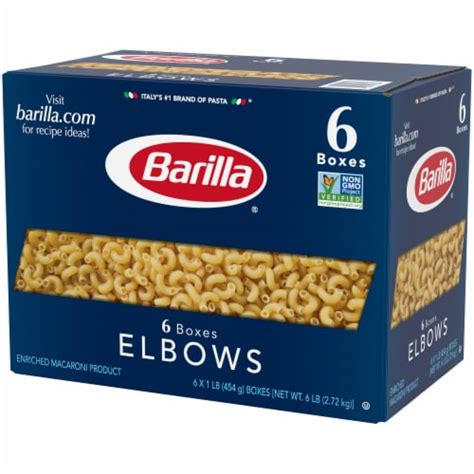 Barilla Elbows Pasta Multipack 6 Ct 16 Oz City Market Barilla Elbows Pasta Multipack 6 Ct 16 Oz City Market