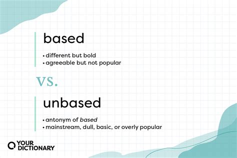 Based Vs Unbased Are They Antonyms Yourdictionary Based Vs Unbased Are They Antonyms Yourdictionary