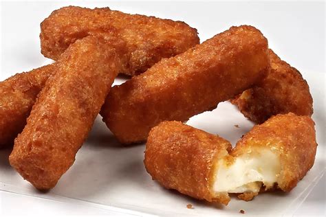 Battered Mozzarella Sticks