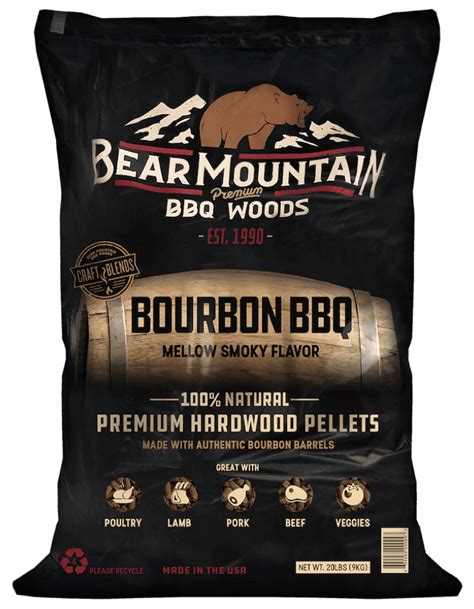 Bear Mountain Bourbon Bbq Pellets Lumberjack Distributor Canada Bear Mountain Bourbon Bbq Pellets Lumberjack Distributor Canada