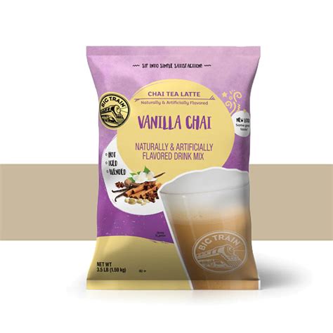 Big Train Vanilla Chai Latte Instant Dry Mix
