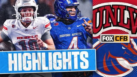 Boise State Broncos To Meet Unlv Rebels In Mountain West Championship