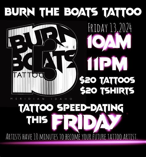 Burn The Boats Tattoo Updated January 2026 31 Photos Amp 24 Reviews