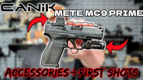 Canik Mete Mc9 First Shots Youtube