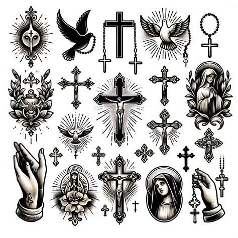 Catholic Cross Tattoos Designs Catholic Cross Tattoos Designs