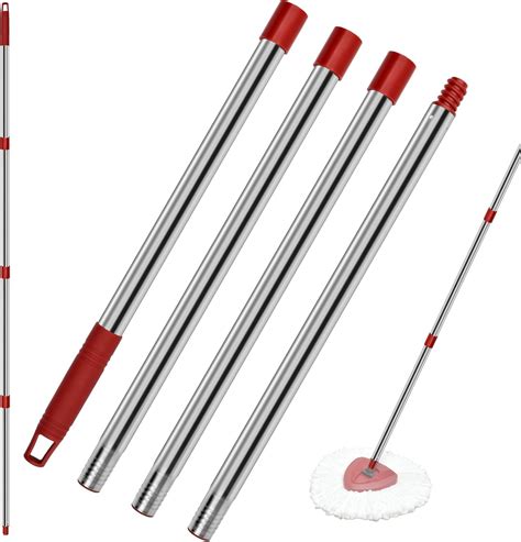 Cedar Mop Stick 2 Pack Spin Mop Handles Adjustable 30 58 Replacement Poles Fits O Cedar Ocedar Mop Replacement Cedar Mop Stick 2 Pack Spin Mop Handles Adjustable 30 58 Replacement Poles Fits O Cedar Ocedar Mop Replacement