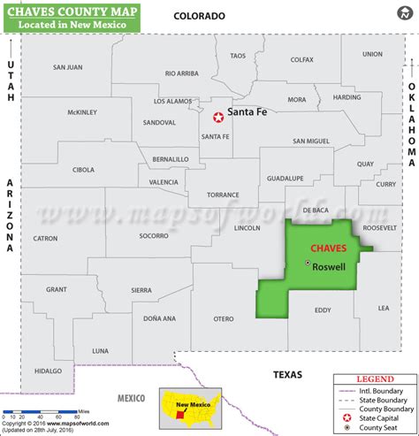 Chaves County Map New Mexico Us County Maps Chaves County Map New Mexico Us County Maps