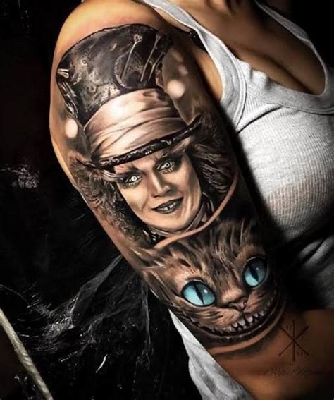 Cheshire Cat With The Mad Hatter S Hat For Kaya Cheshirecat Cheshirecattattoo Aliceinwonderland Aliceinwonderlandtattoo Madhatter Tattoo Tattoos Illinoistattooartist Midwesttattooer