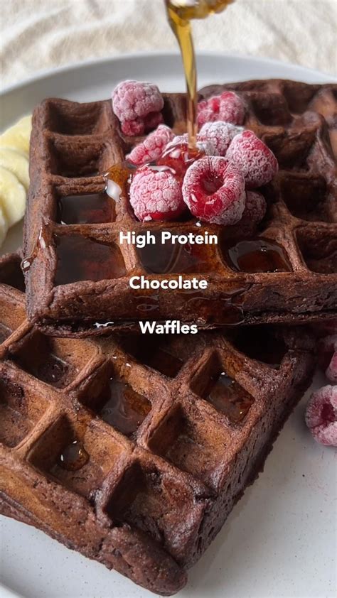 Chocolate Protein Waffles Link To Healthy Recipes In Bio In 2024 Chocolate Protein Waffles Link To Healthy Recipes In Bio In 2024