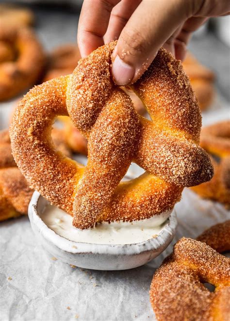 Cinnamon Sugar Soft Pretzel Recipe Cinnamon Sugar Soft Pretzel Recipe