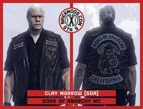 Clay Morrow From Sons Of Anarchy Mc Gta 5 Bikermods Fivem Clay Morrow From Sons Of Anarchy Mc Gta 5 Bikermods Fivem