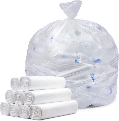 Clear Trash Bags 33 Gallon