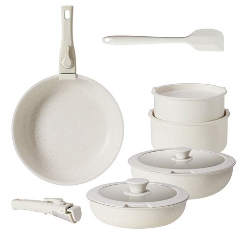 Concetta 12 Piece Non Stick Cookware Set Essential Pots And Pans With Concetta 12 Piece Non Stick Cookware Set Essential Pots And Pans With