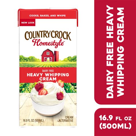 Country Crock Homestyle Dairy Free Heavy Whipping Cream Refrigerated Walmart Com Country Crock Homestyle Dairy Free Heavy Whipping Cream Refrigerated Walmart Com