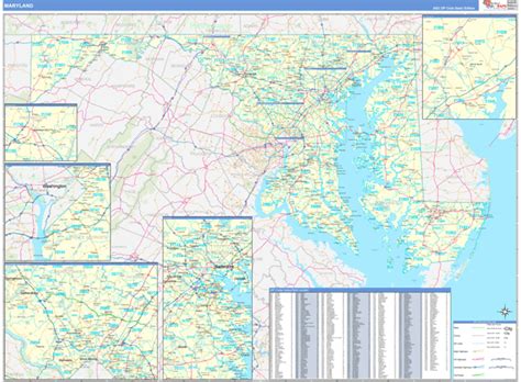 County Zip Code Wall Maps Of Maryland Marketmaps Com County Zip Code Wall Maps Of Maryland Marketmaps Com