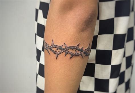 Crown Of Thorns Armband Tattoo Designs